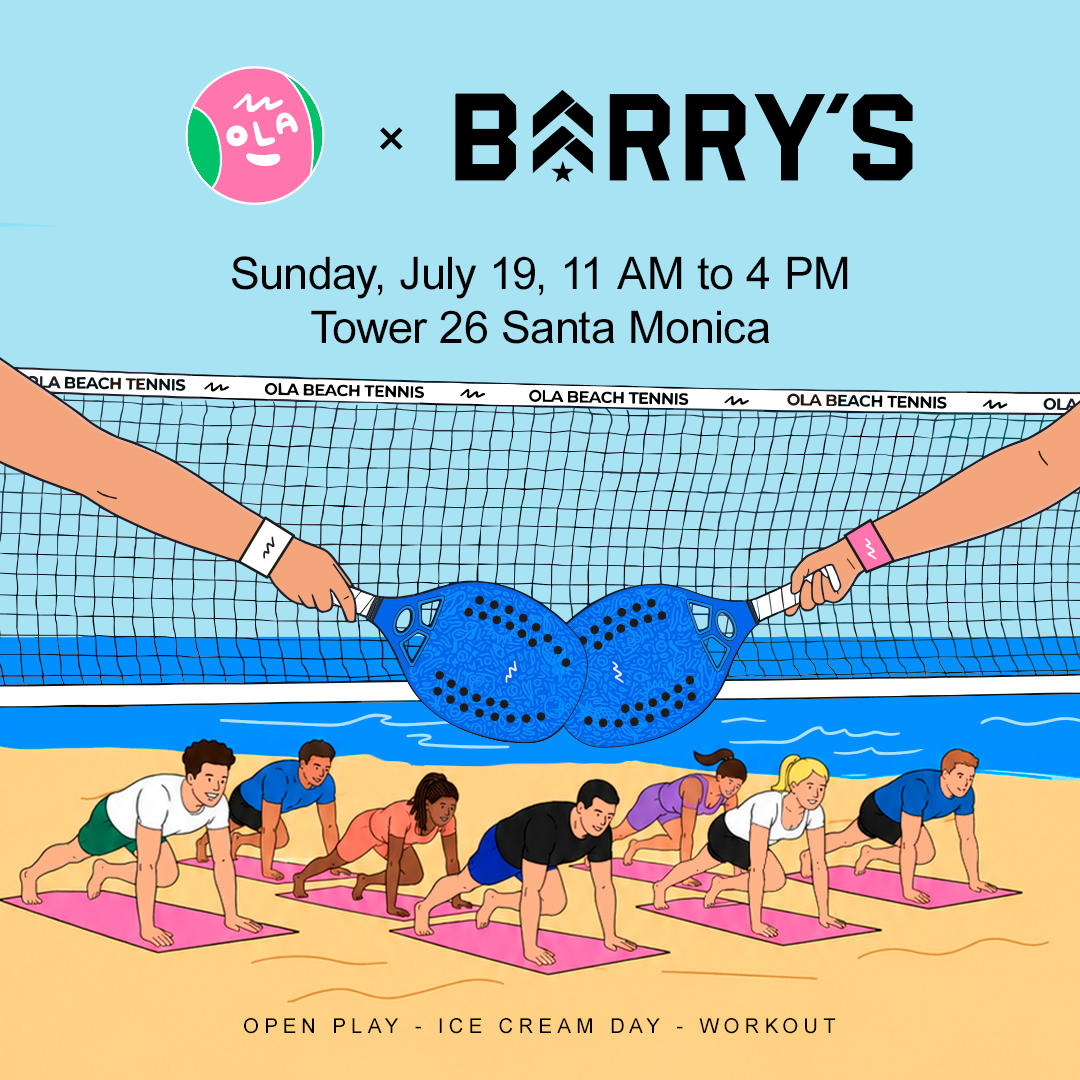 OLA x Barry's Beach Workout